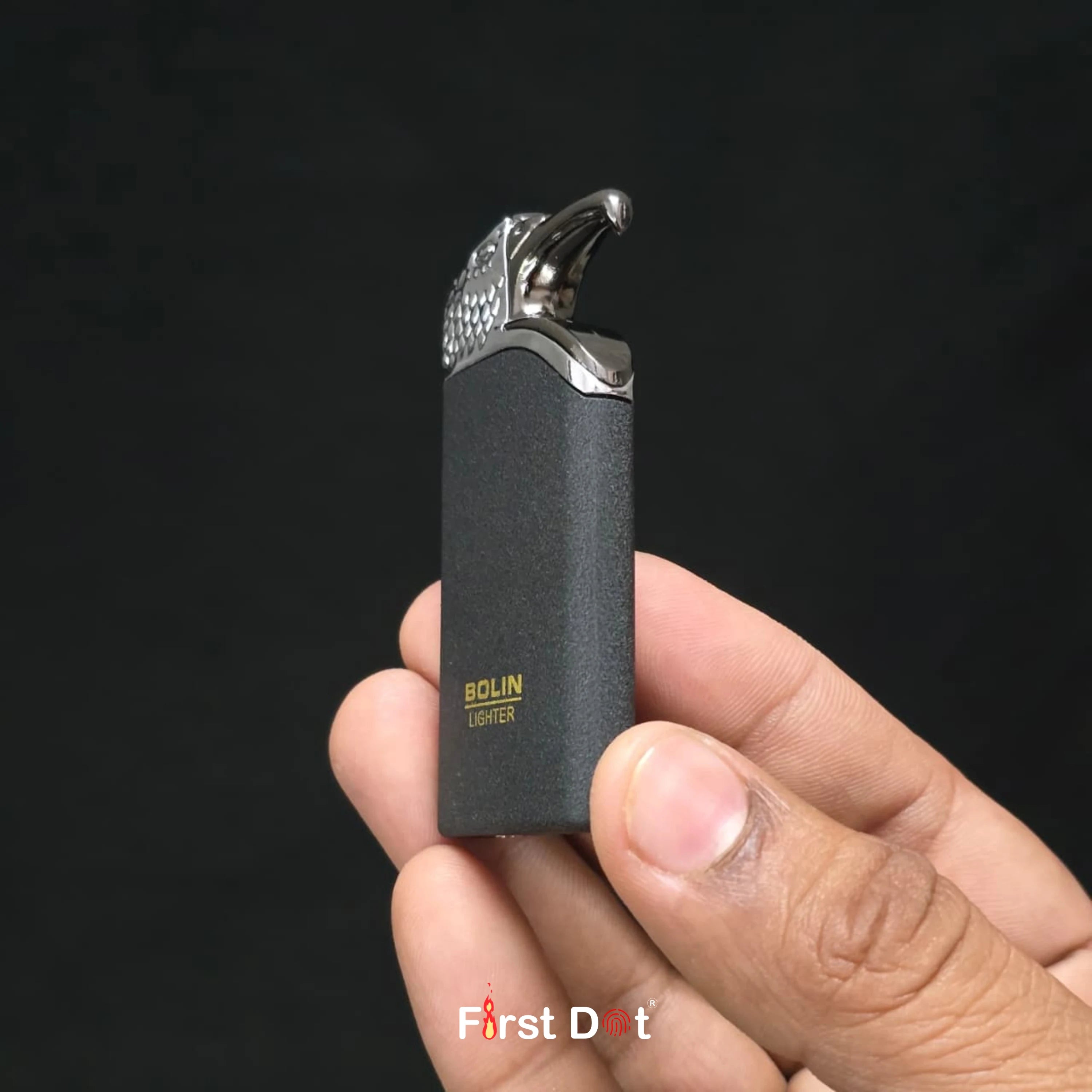 refillable butane cigarette lighter XIFEI TISFA Torch Triple Jet Flame with Cigar Punch, Lighter with Fuel Visible Window, Adjustable Windproof Pocket Lighters doubling as a stylish desktop accessory First Dot Eagle Beak Cigarette