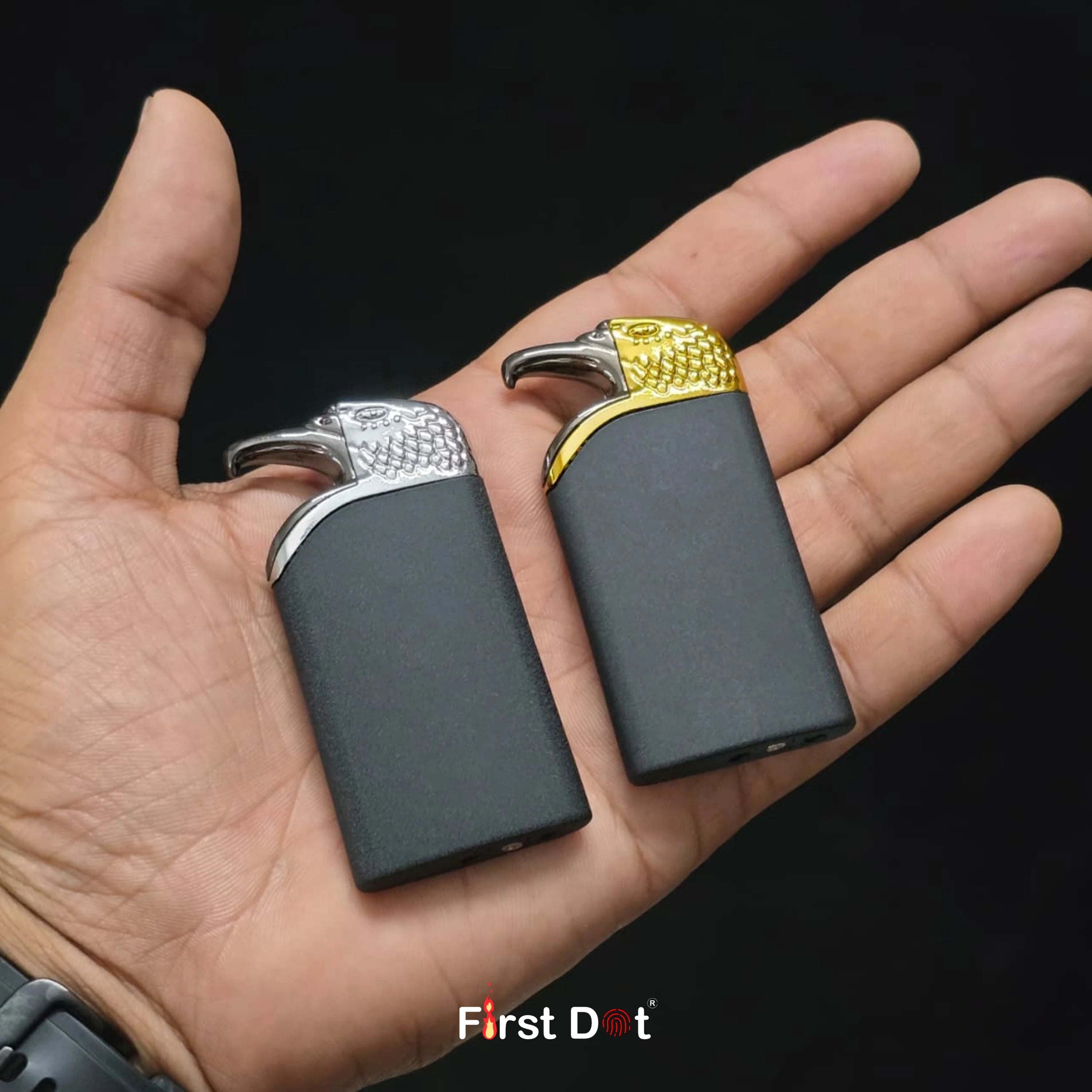 cigarette lighter stylish Vintage Trench Lighter,Handmade Cool Lighters,Reusable Antique Windproof Lighters,Novelty Soft Flame Kerosene for Collection Decorative Gift Present (Golden) : Health & Household Cigarette Gas Lighter, Vintage, Retro,