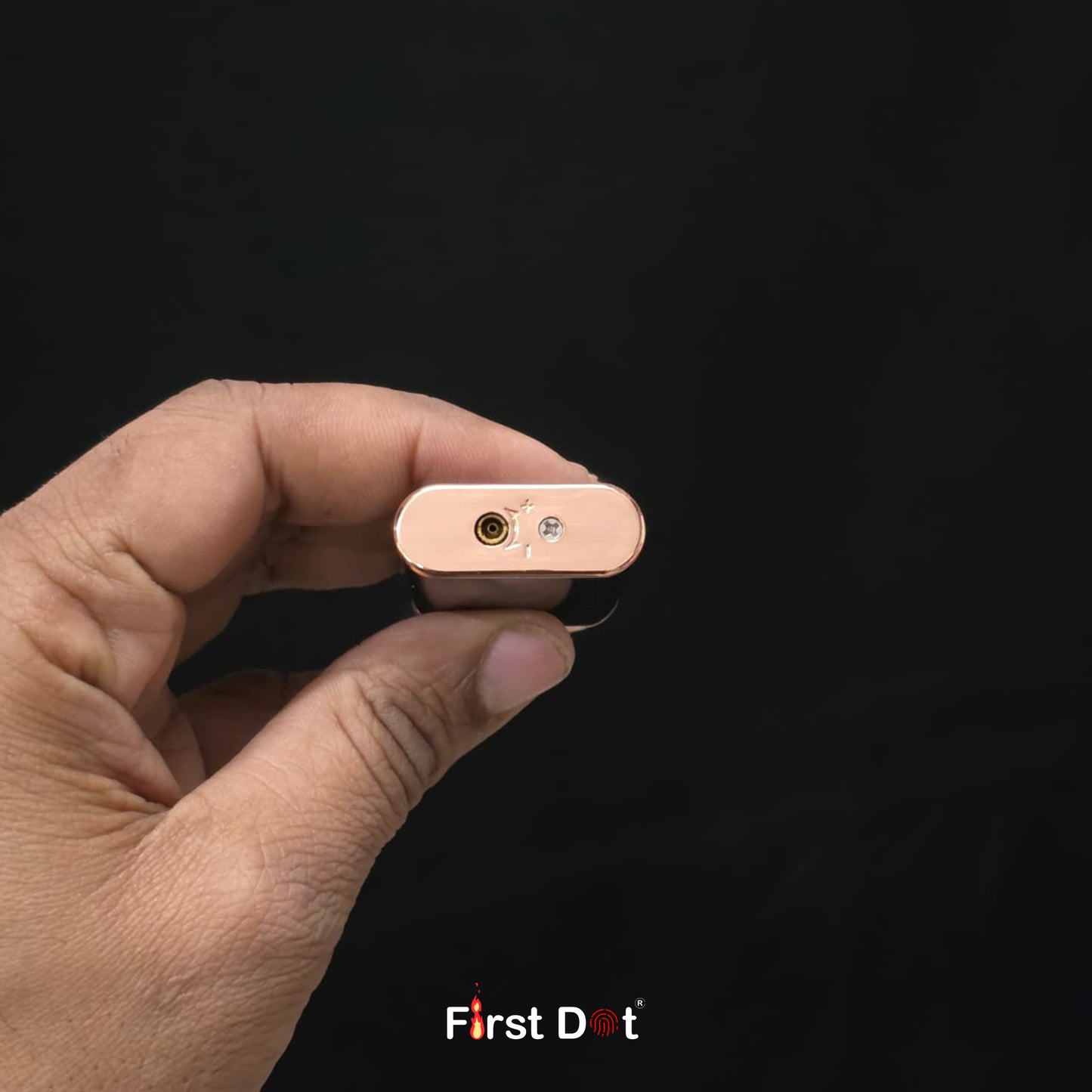 Eagle Dual Flame Wind-Resistant Metal Lighter (Silver)