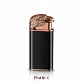 Eagle Dual Flame Wind-Resistant Metal Lighter (Black)