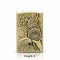 Eagle Liberty Engraved Metal Cigarette Lighter