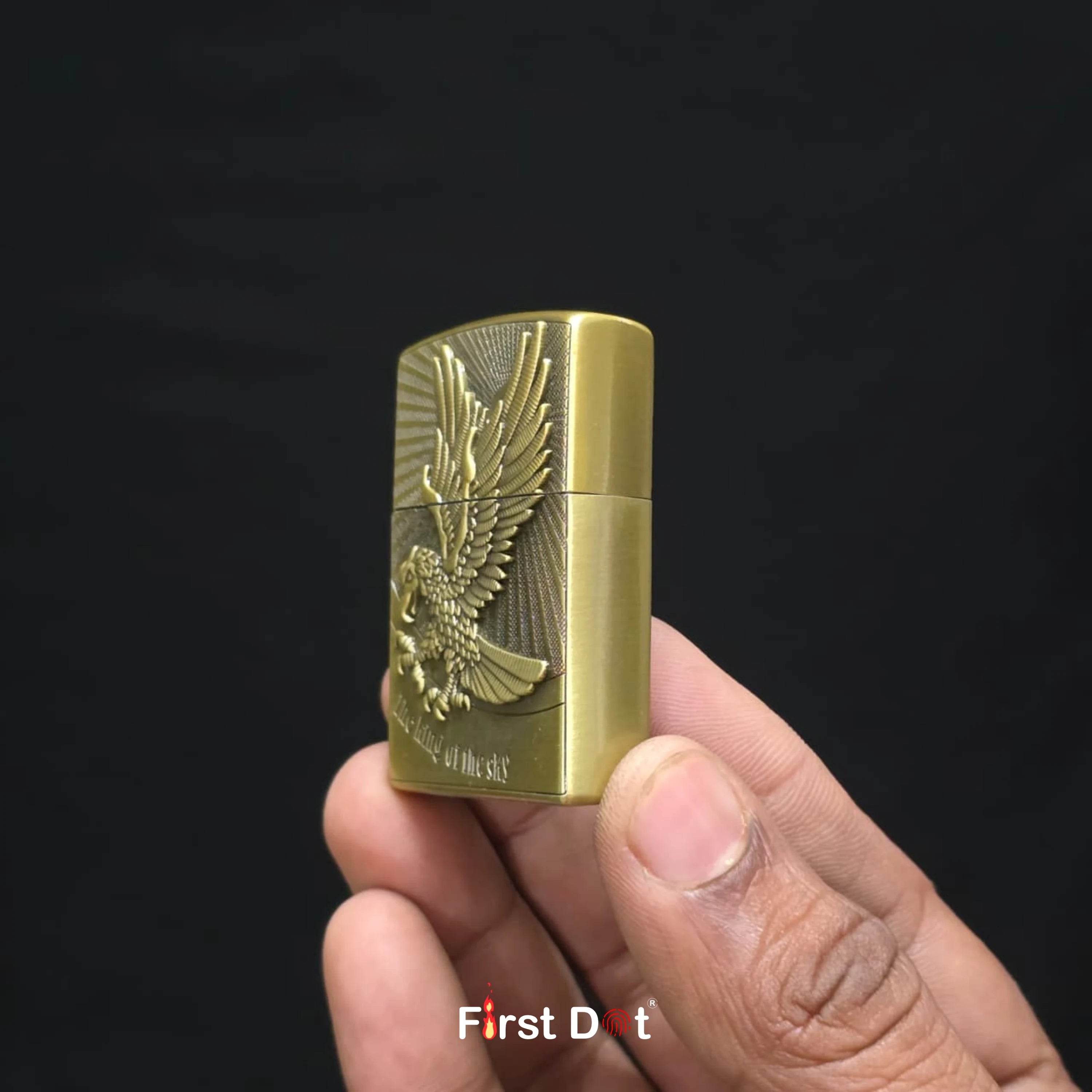 Eagle Embossed Cigarette Lighter King of the Sky Edition