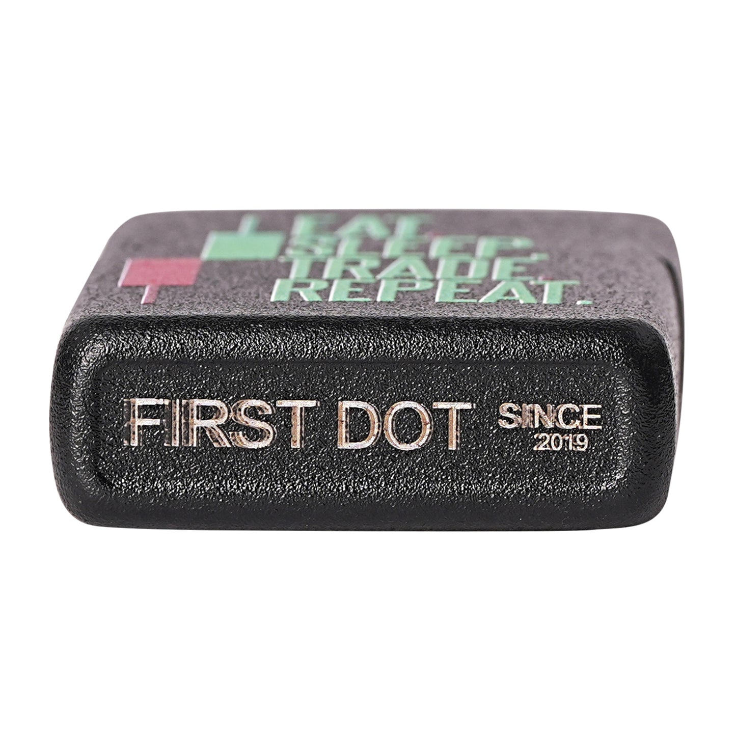 Eat Sleep Trade Repeat Candle Premium Refillable Cigarette Lighter – Perfect for Gifting | First Dot