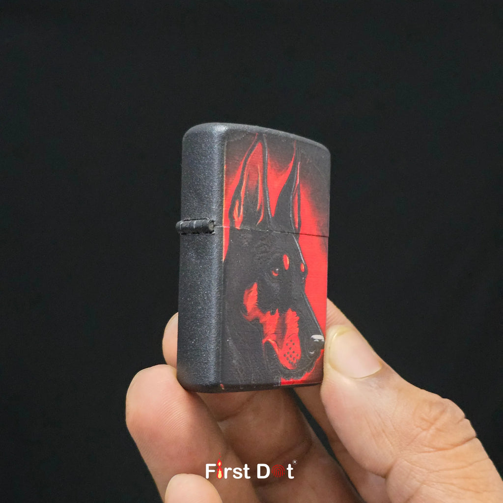 First Dot Fierce Doberman Lighters Pack of 2