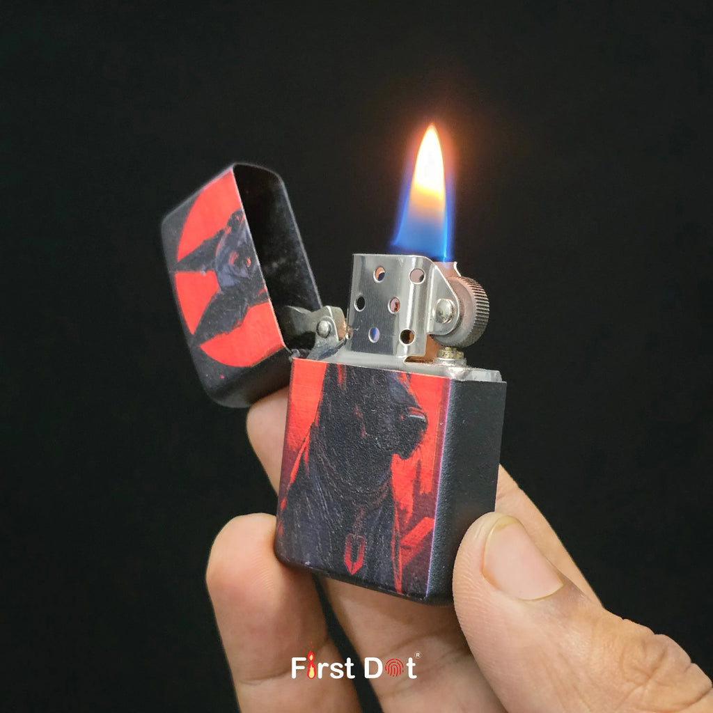 First Dot Fierce Doberman Lighters Pack of 2