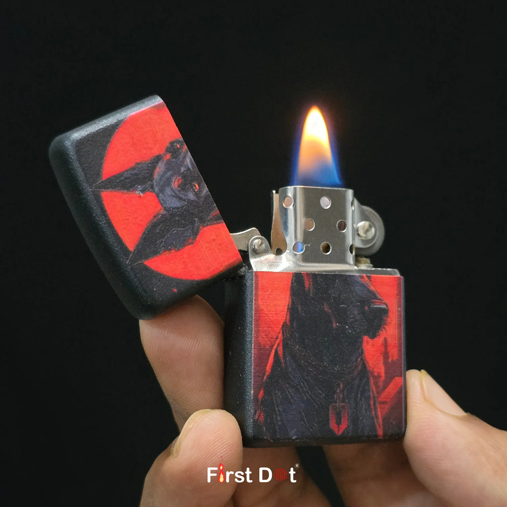 First Dot Fierce Doberman Lighters Pack of 2