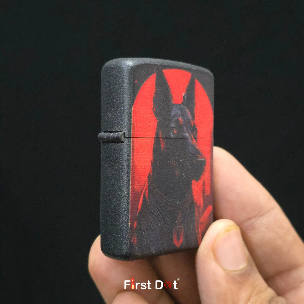 First Dot Fierce Doberman Lighters Pack of 2