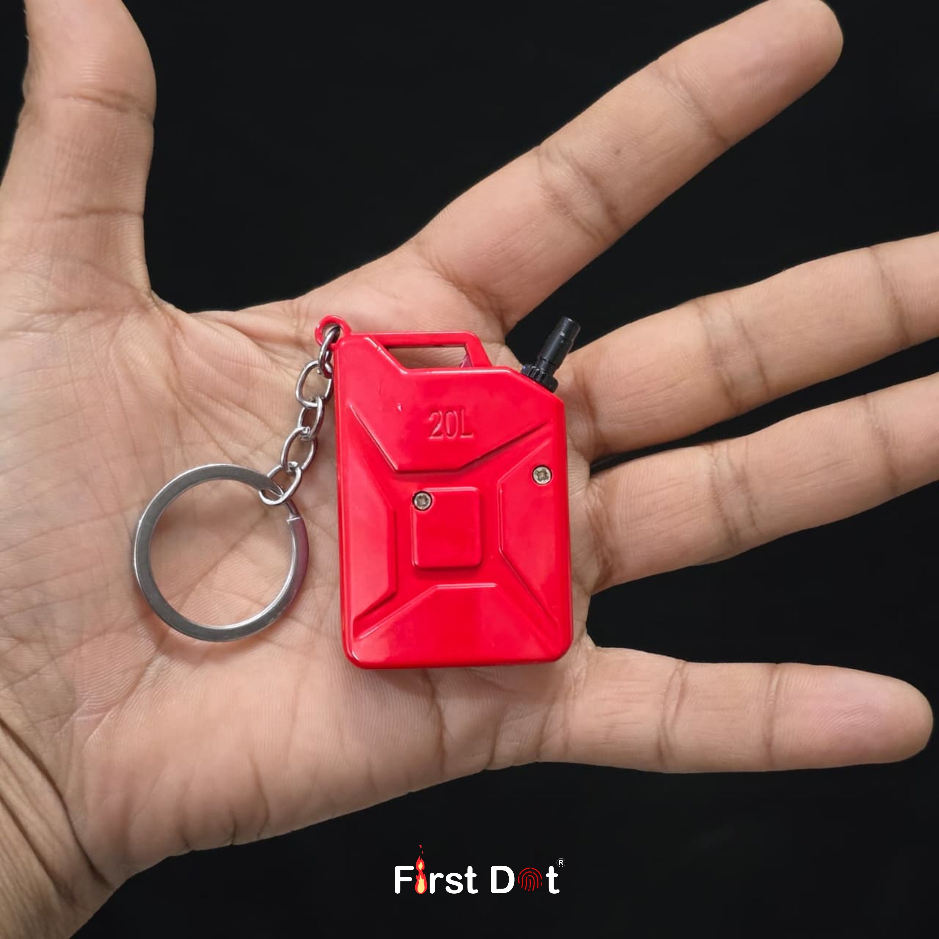 Fuel Can Keychain Cigarette Lighter