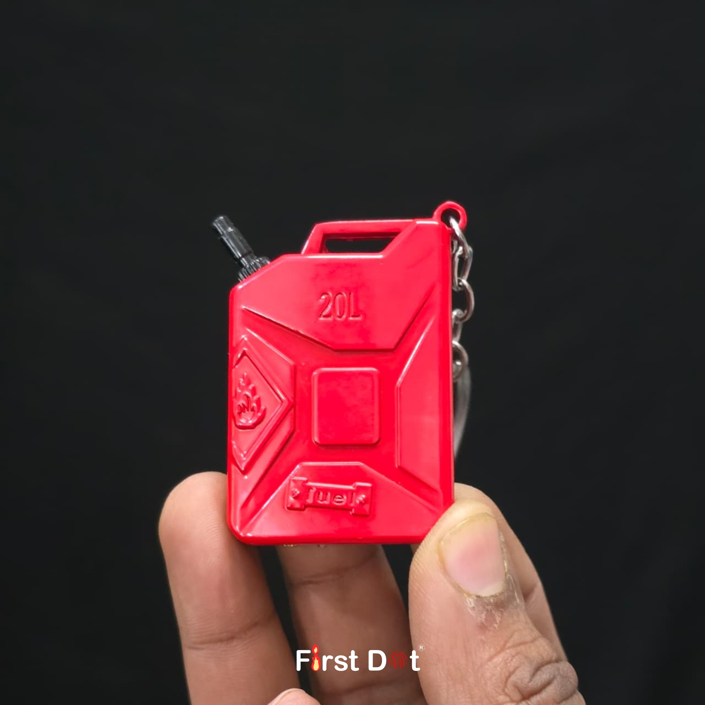 Fuel Can Keychain Cigarette Lighter