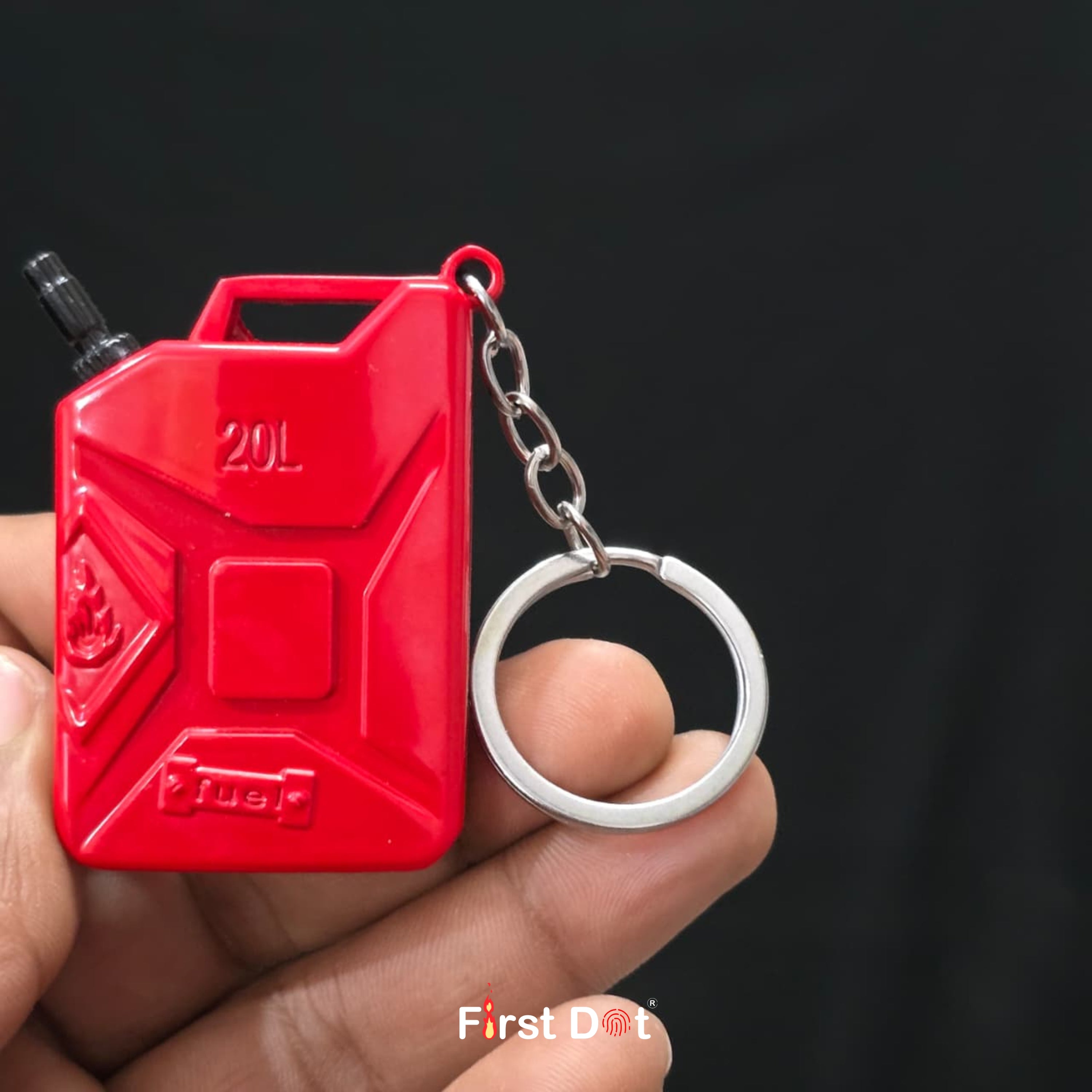 Fuel Can Keychain Cigarette Lighter