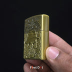 First Dot Gambling Skull Classic Windproof Lighter