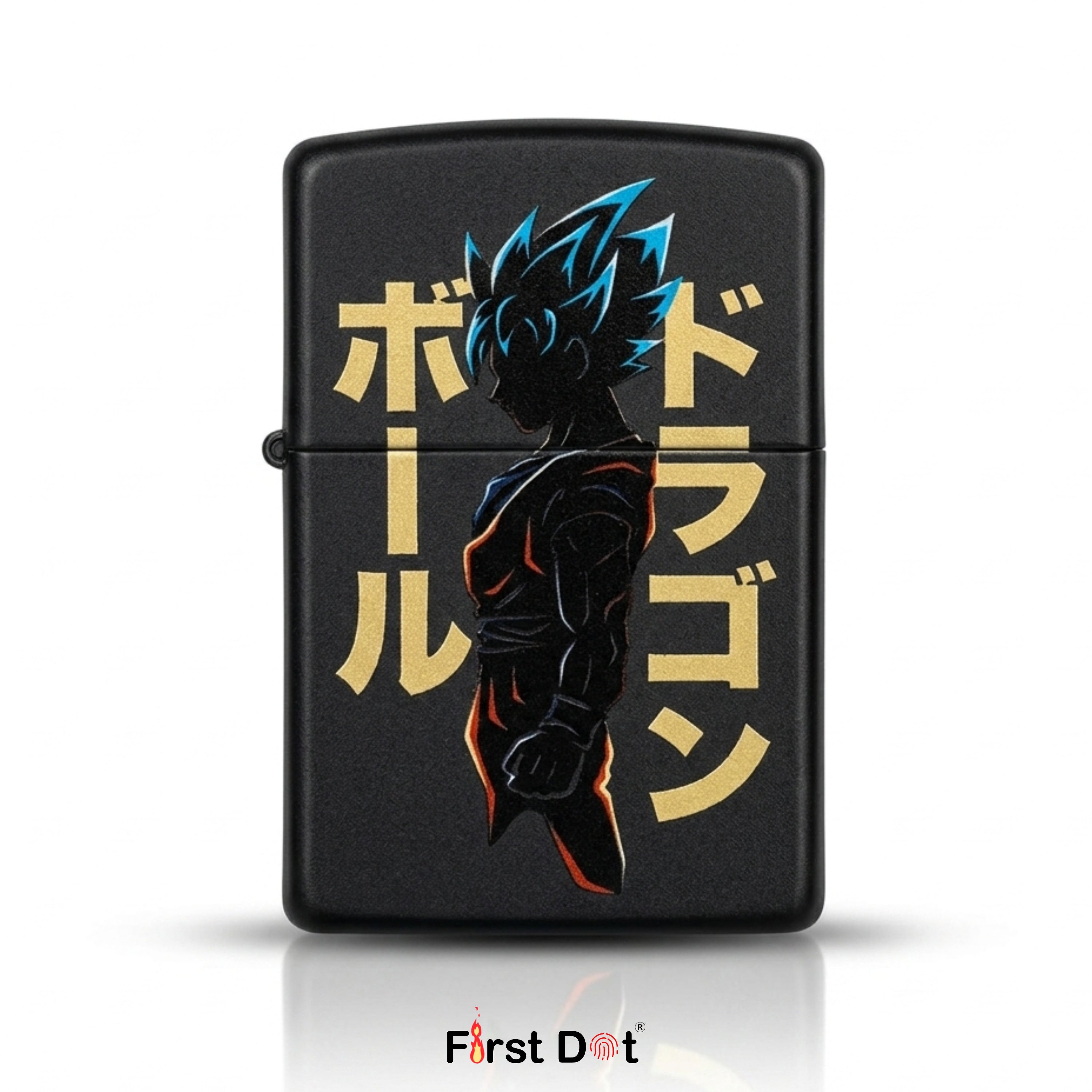 First Dot Goku Anime Series Windproof Cigarette Lighter