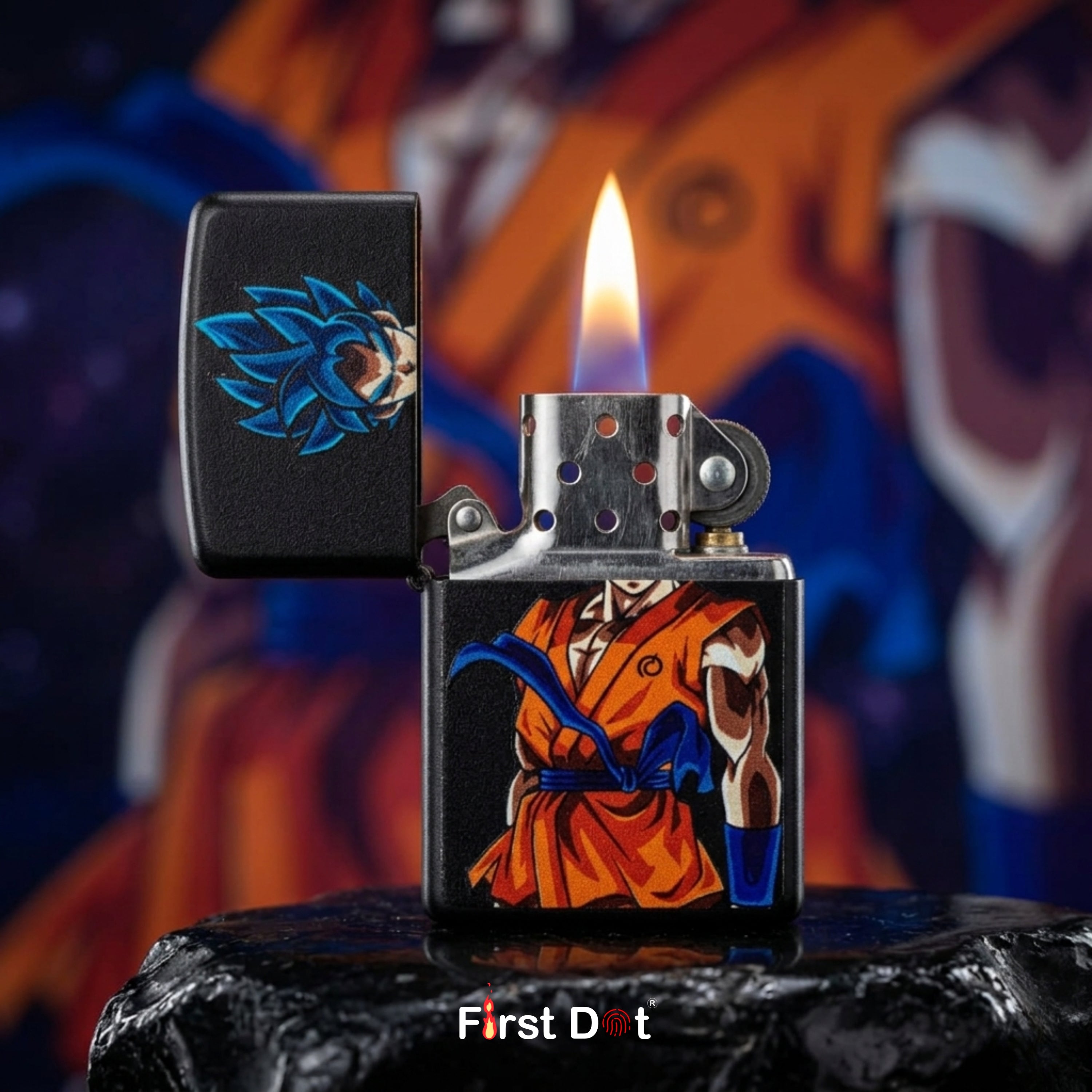 goku cigarette First Dot Goku Super Saiyan Blue Windproof Cigarette Lighter goku cigarette First Dot Goku Super Saiyan Blue Windproof Cigarette Lighter