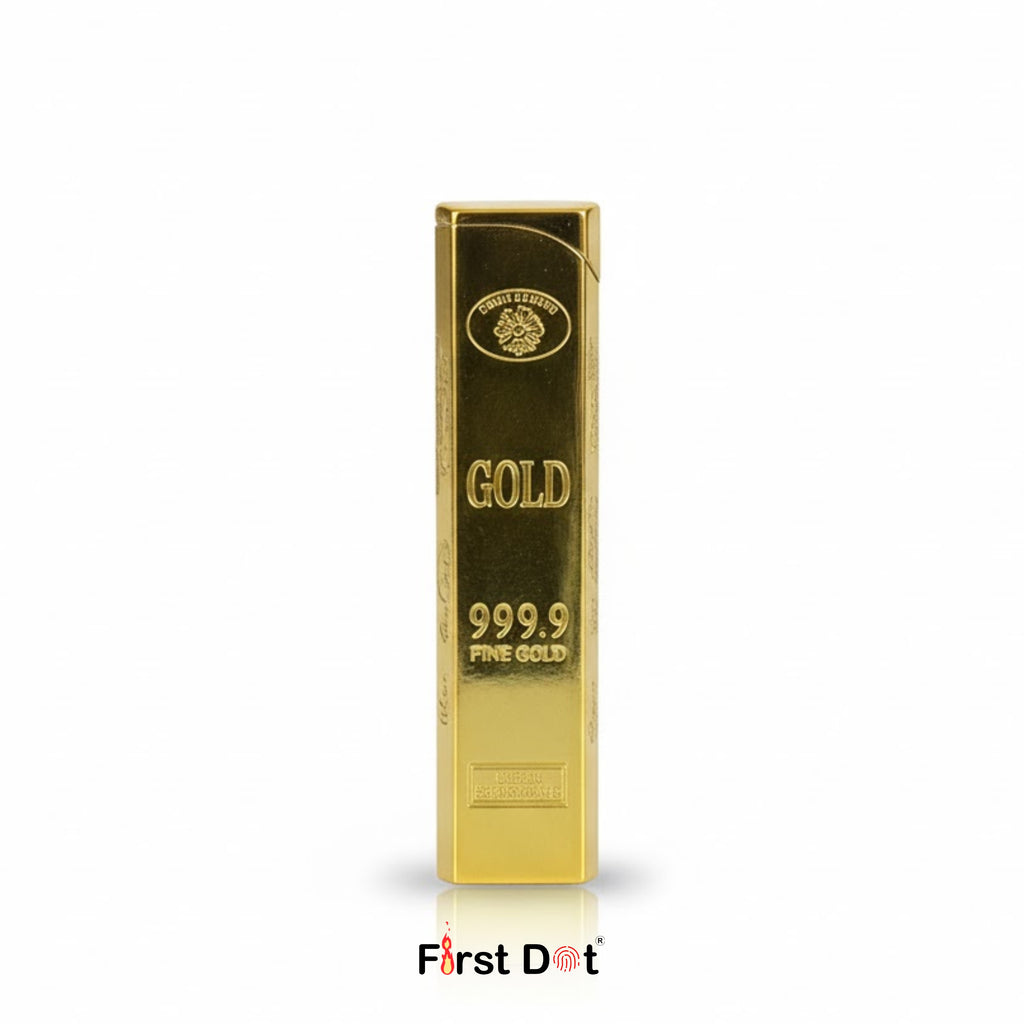 Classic Gold Bar Butane Gas Lighter