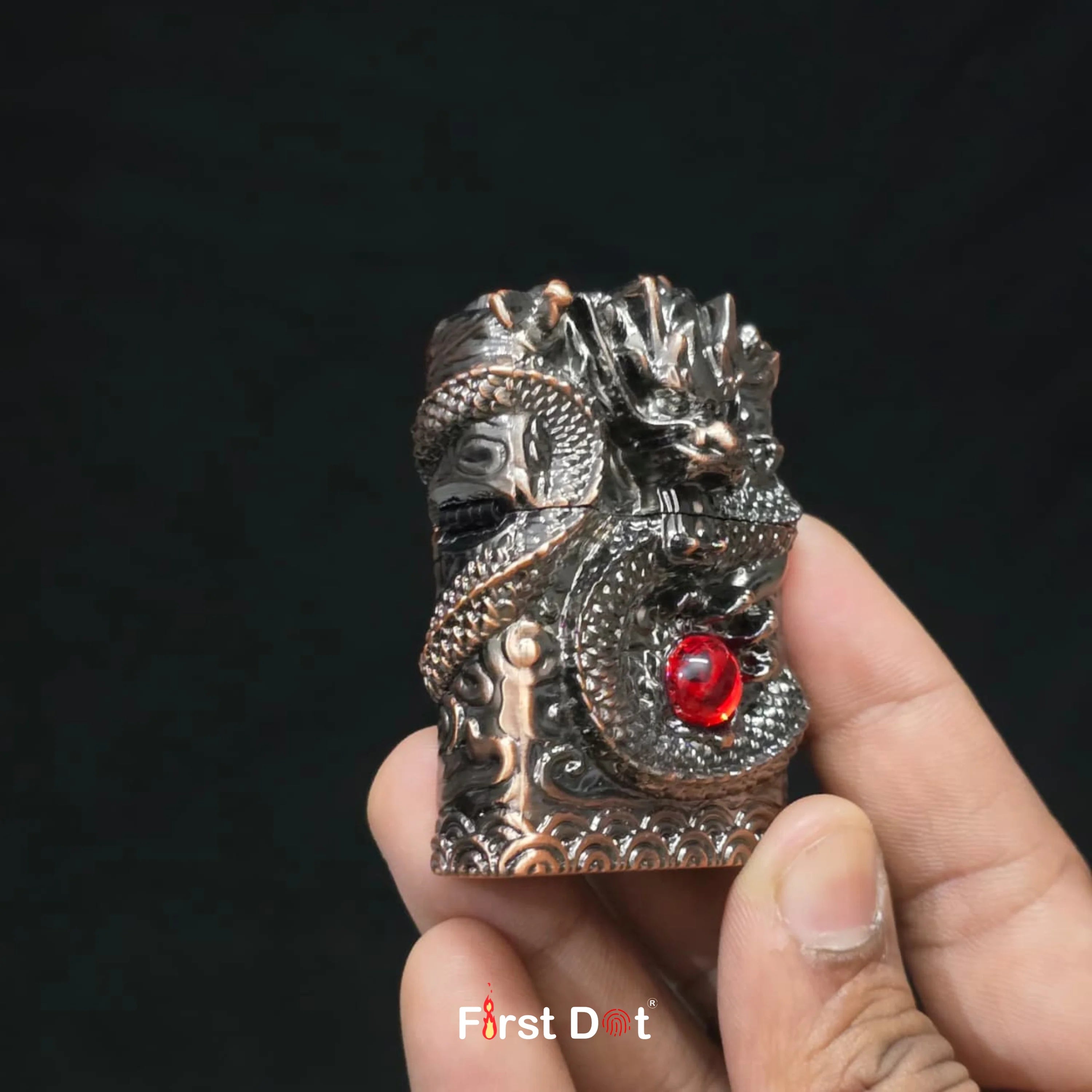 God Dragon Vintage Cigarette Lighter (Free 50ml fuel)