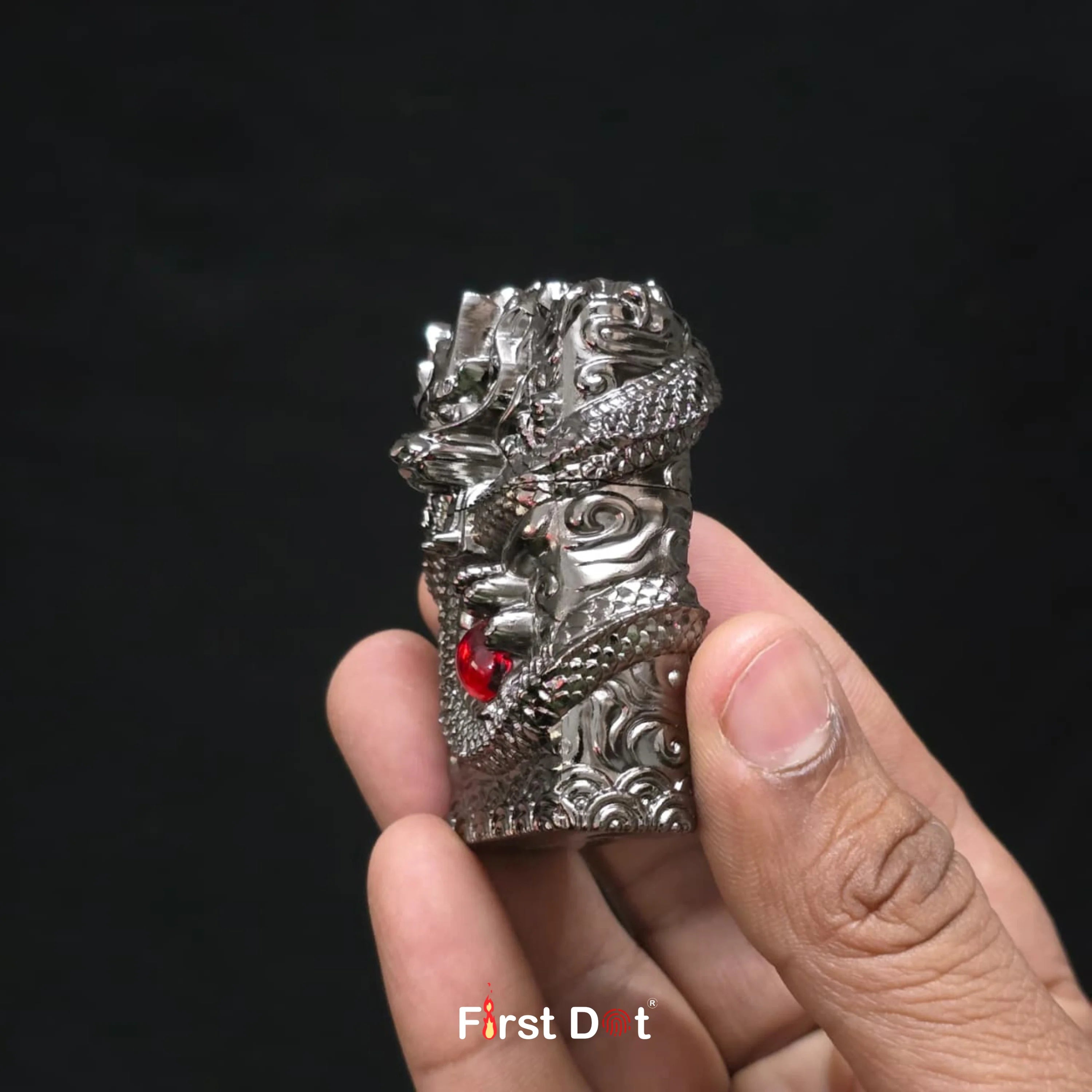 God Dragon Vintage Cigarette Lighter (Free 50ml fuel)