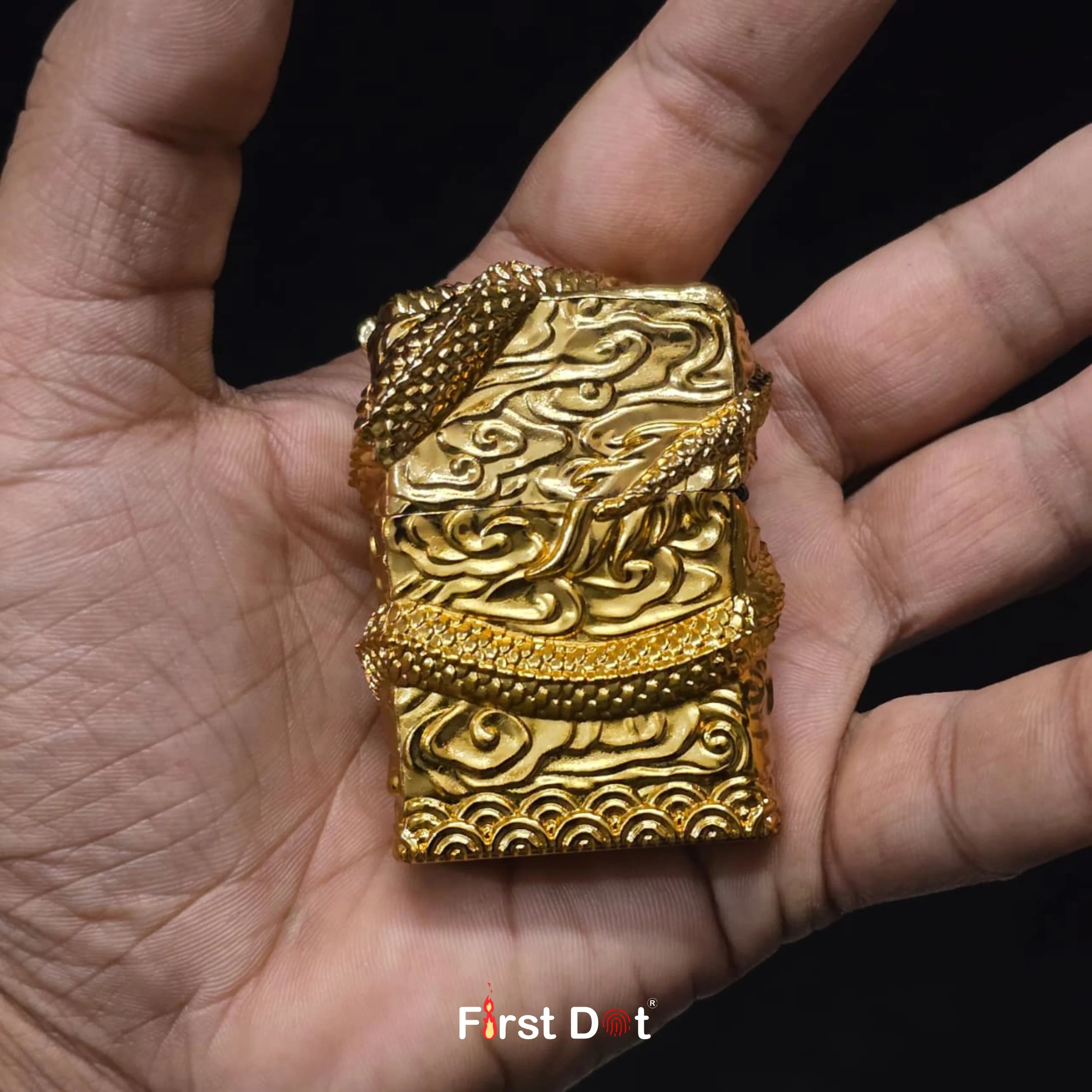 God Dragon Vintage Cigarette Lighter (Free 50ml fuel)