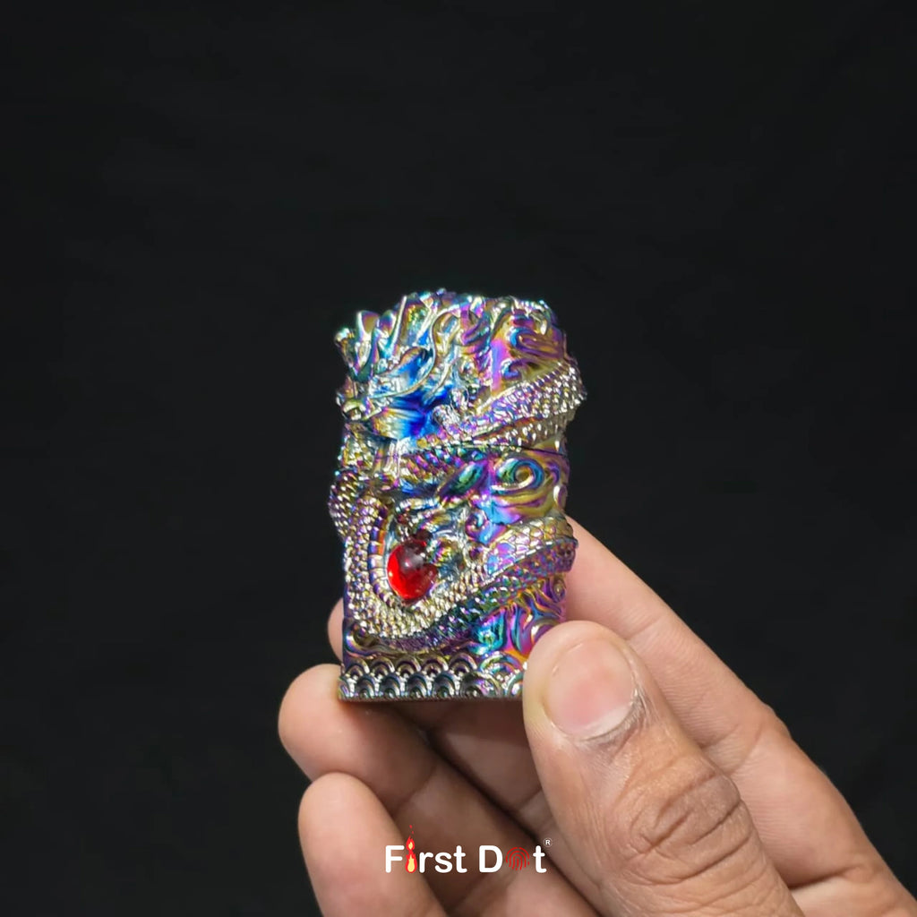 God Dragon Vintage Cigarette Lighter (Free 50ml fuel)