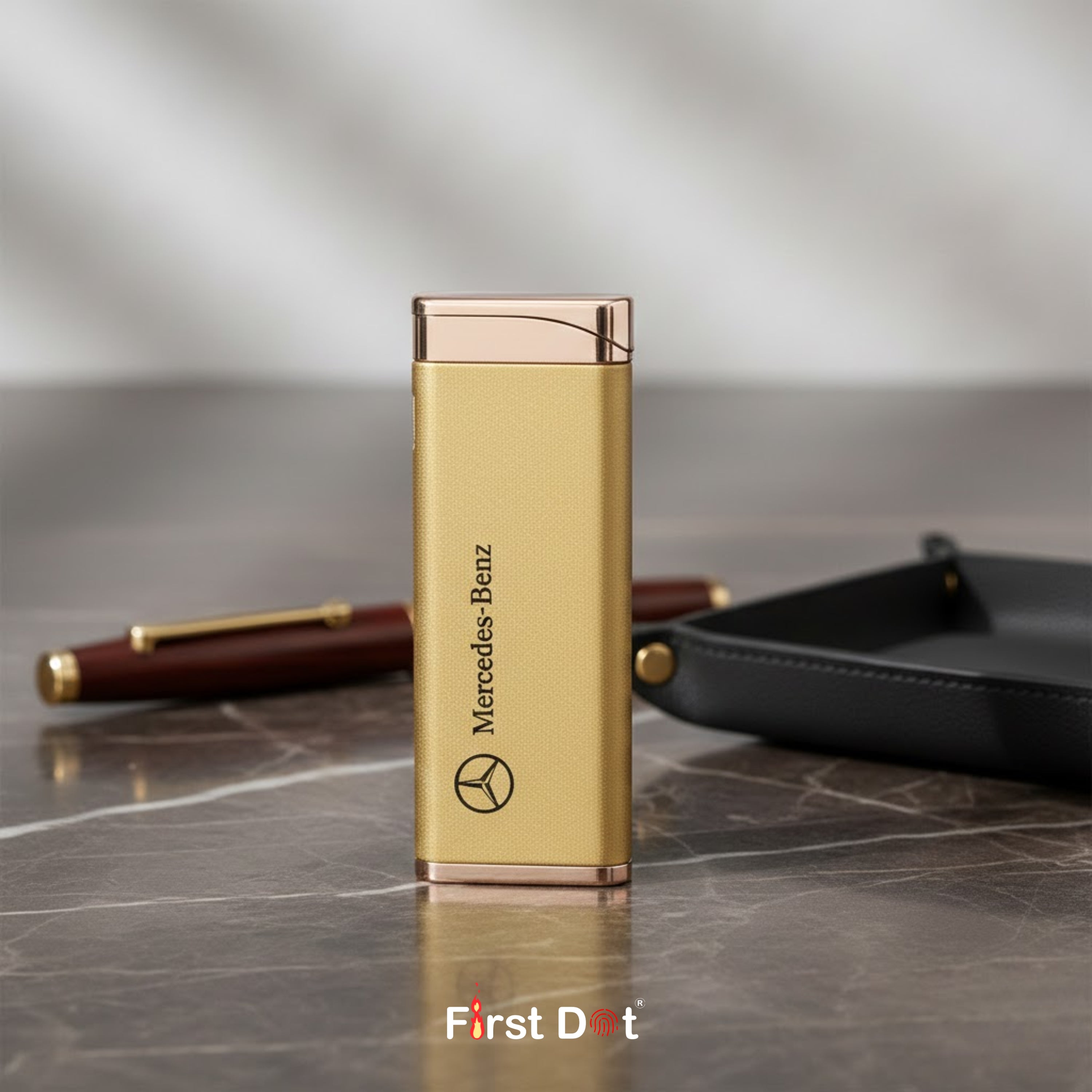 Slim Jet Flame Cigarette Lighter | Matte Finish