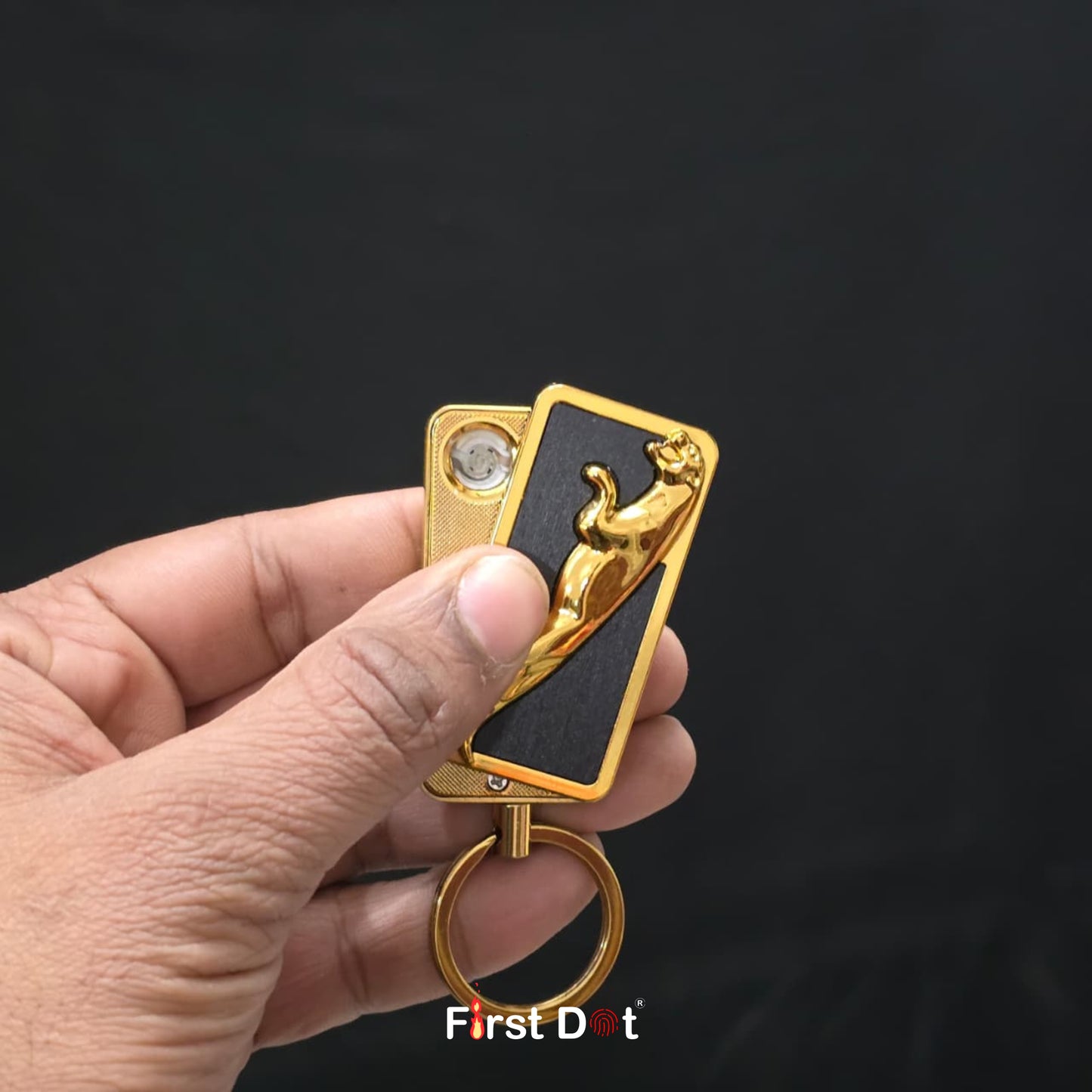 Jaguar USB Rechargeable Lighter | Electronic Flameless Keychain Lighter