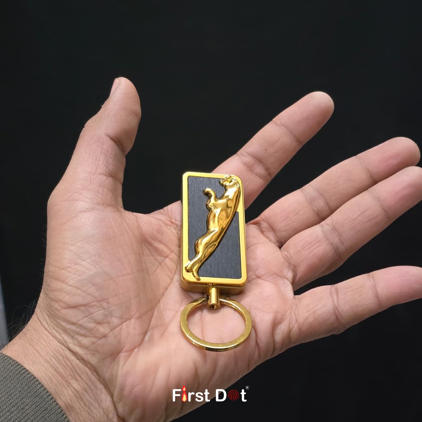 Jaguar USB Rechargeable Lighter | Electronic Flameless Keychain Lighter