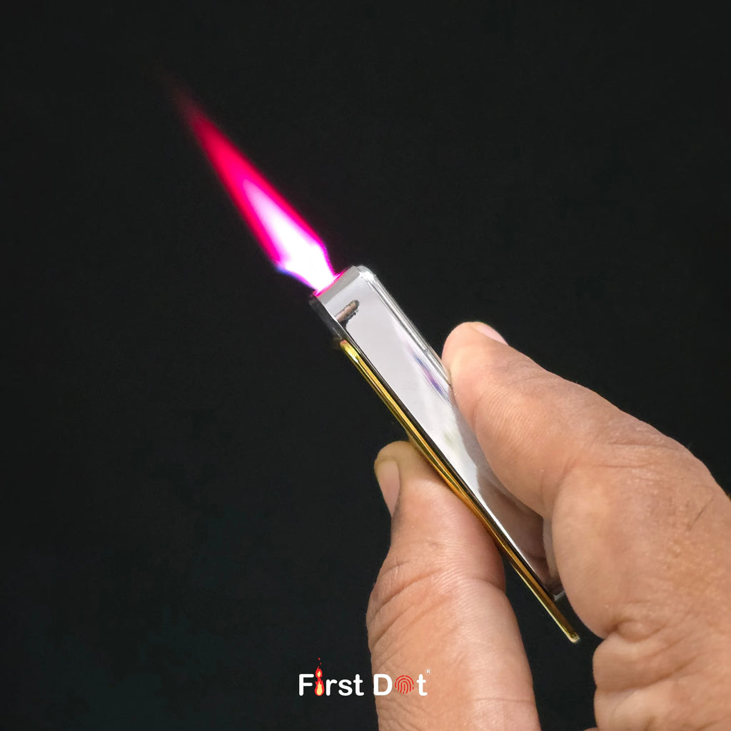 First Dot Car-Inspired Windproof Jet Lighter - Fancy Cigarette Lighter