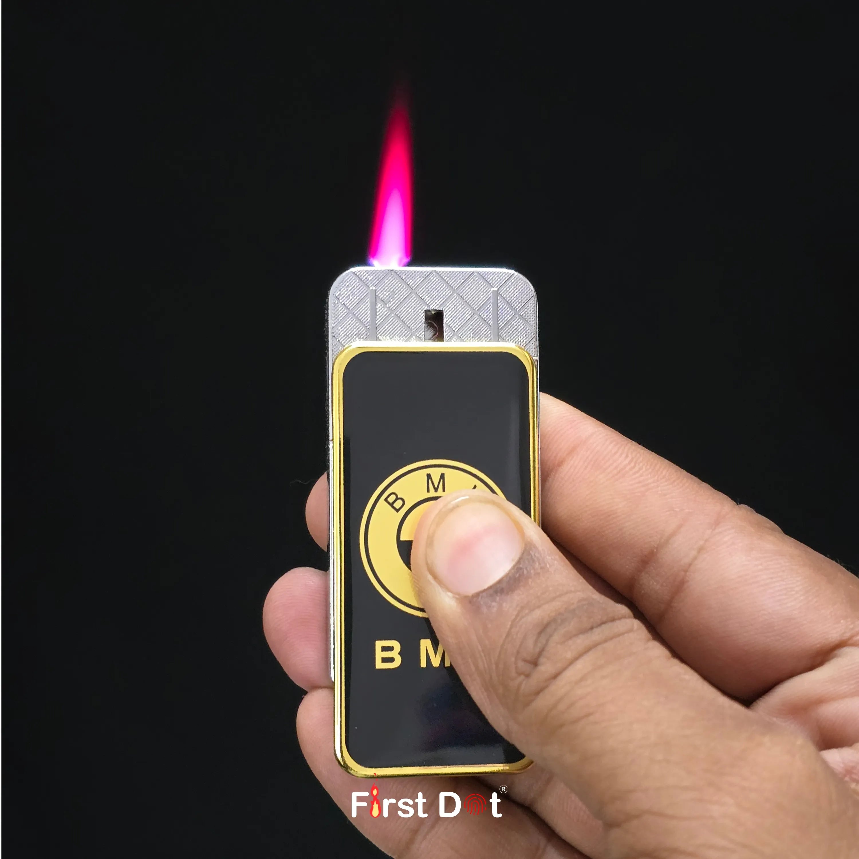 First Dot Car-Inspired Windproof Jet Lighter - Fancy Cigarette Lighter