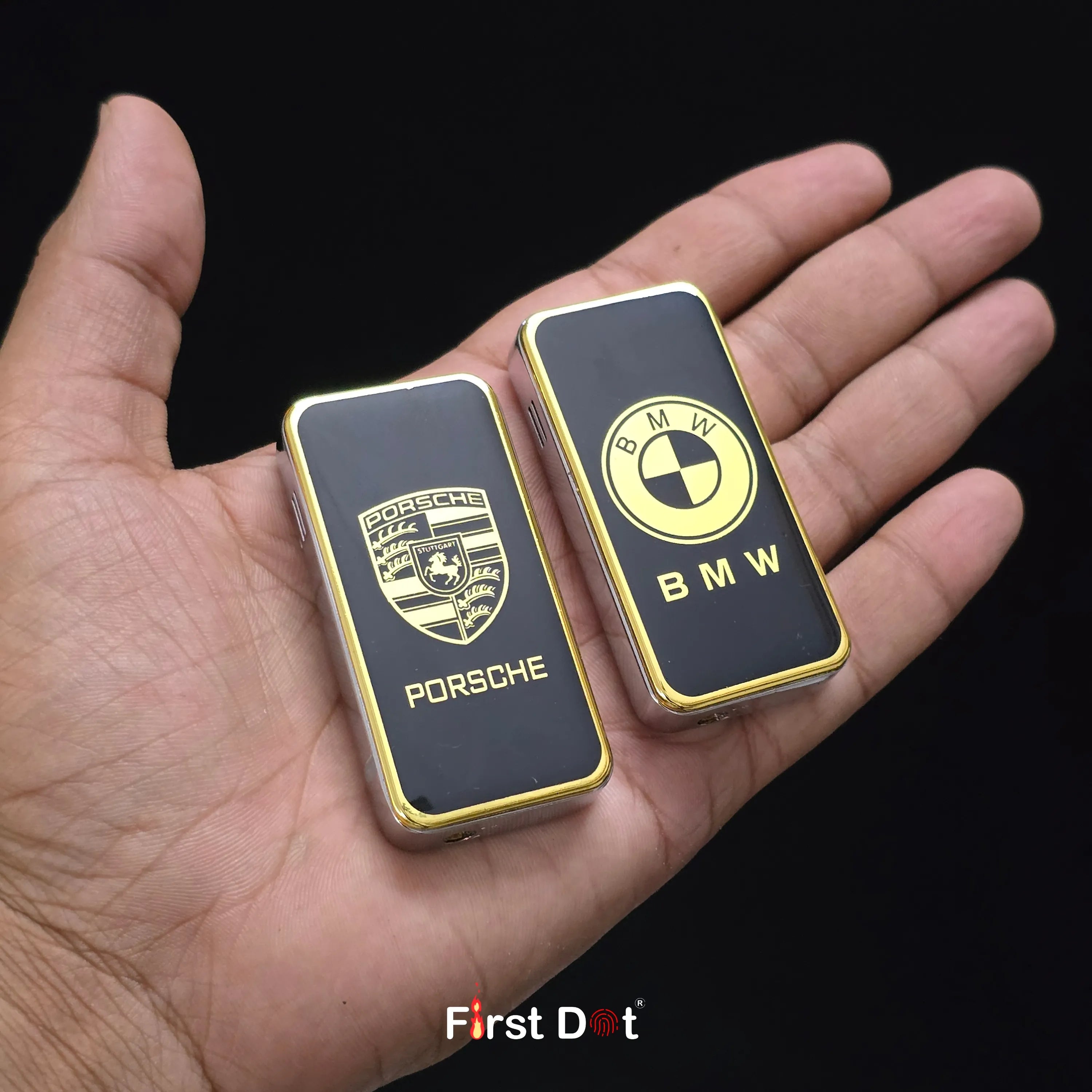 First Dot Car-Inspired Windproof Jet Lighter - Fancy Cigarette Lighter