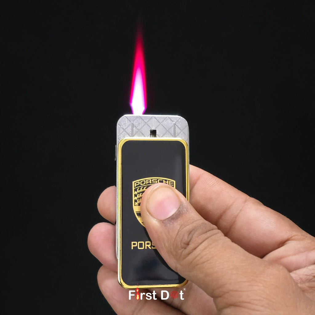 First Dot Car-Inspired Windproof Jet Lighter - Fancy Cigarette Lighter