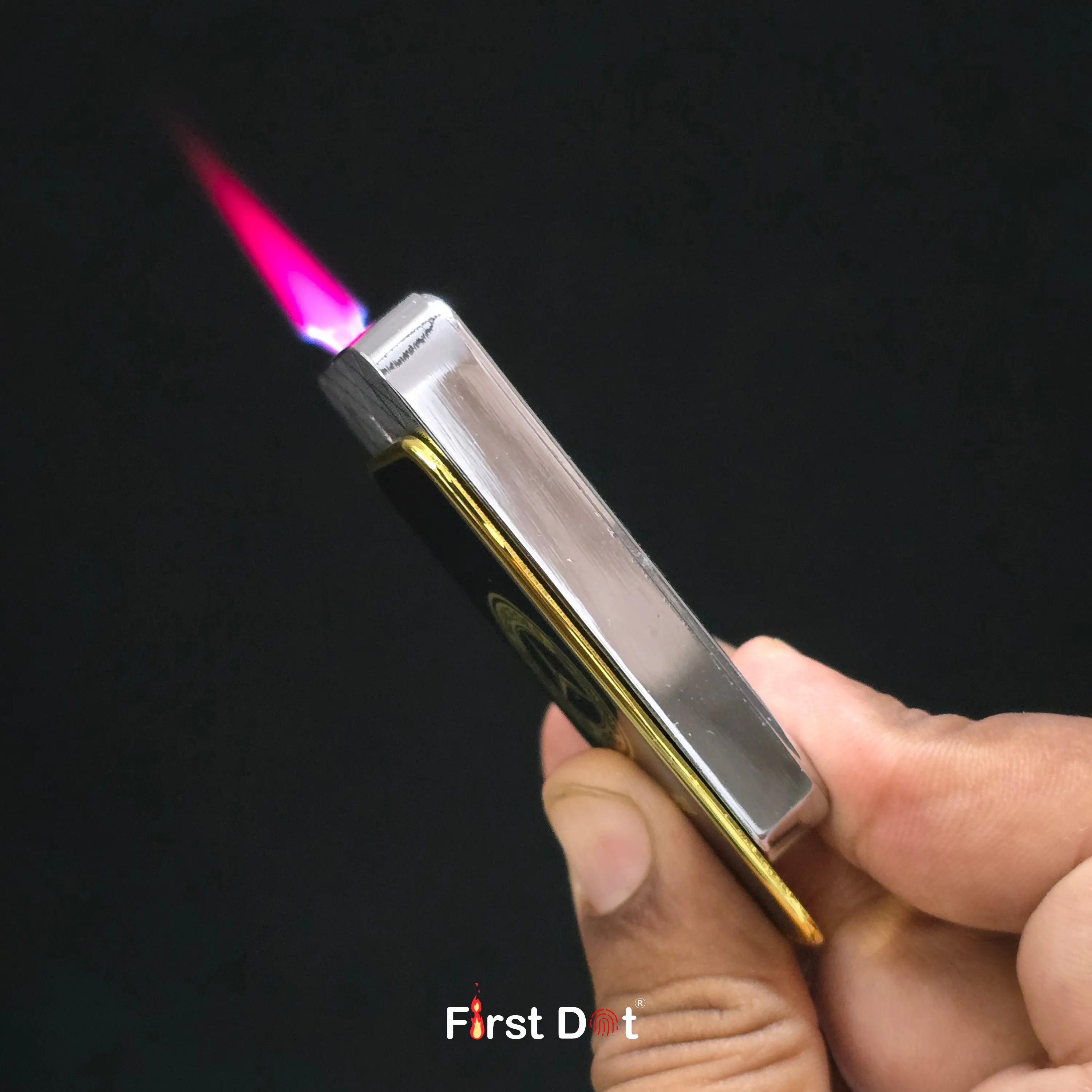 First Dot Car-Inspired Windproof Jet Lighter - Fancy Cigarette Lighter