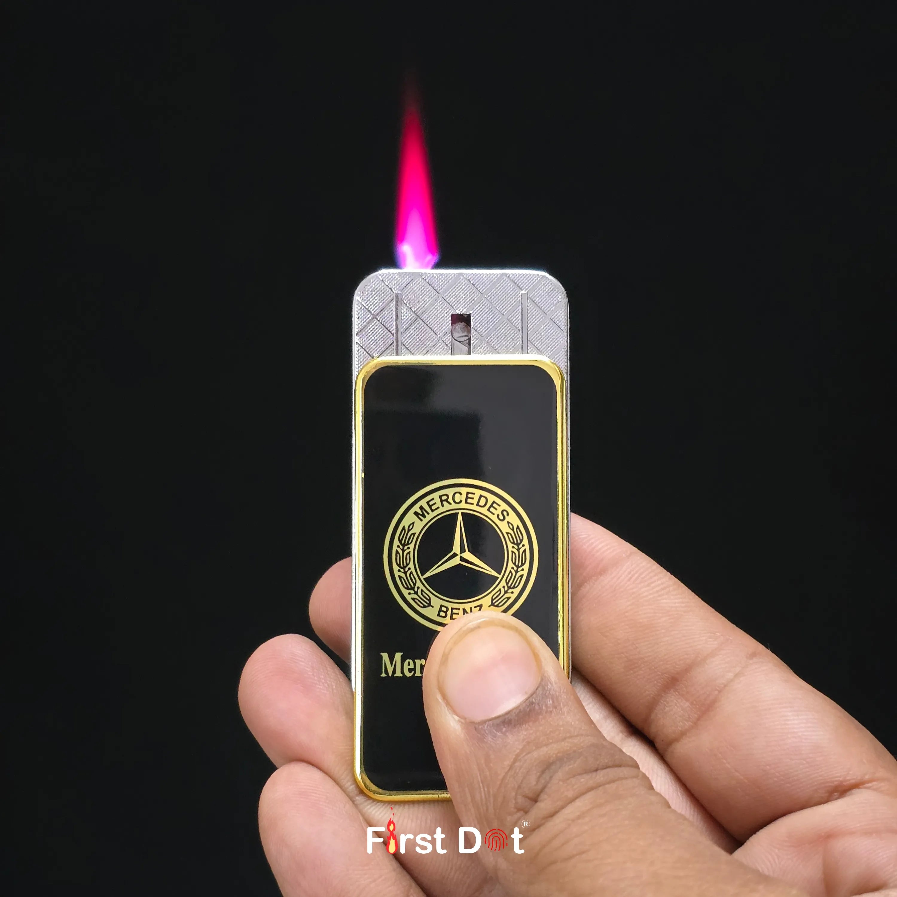 First Dot Car-Inspired Windproof Jet Lighter - Fancy Cigarette Lighter