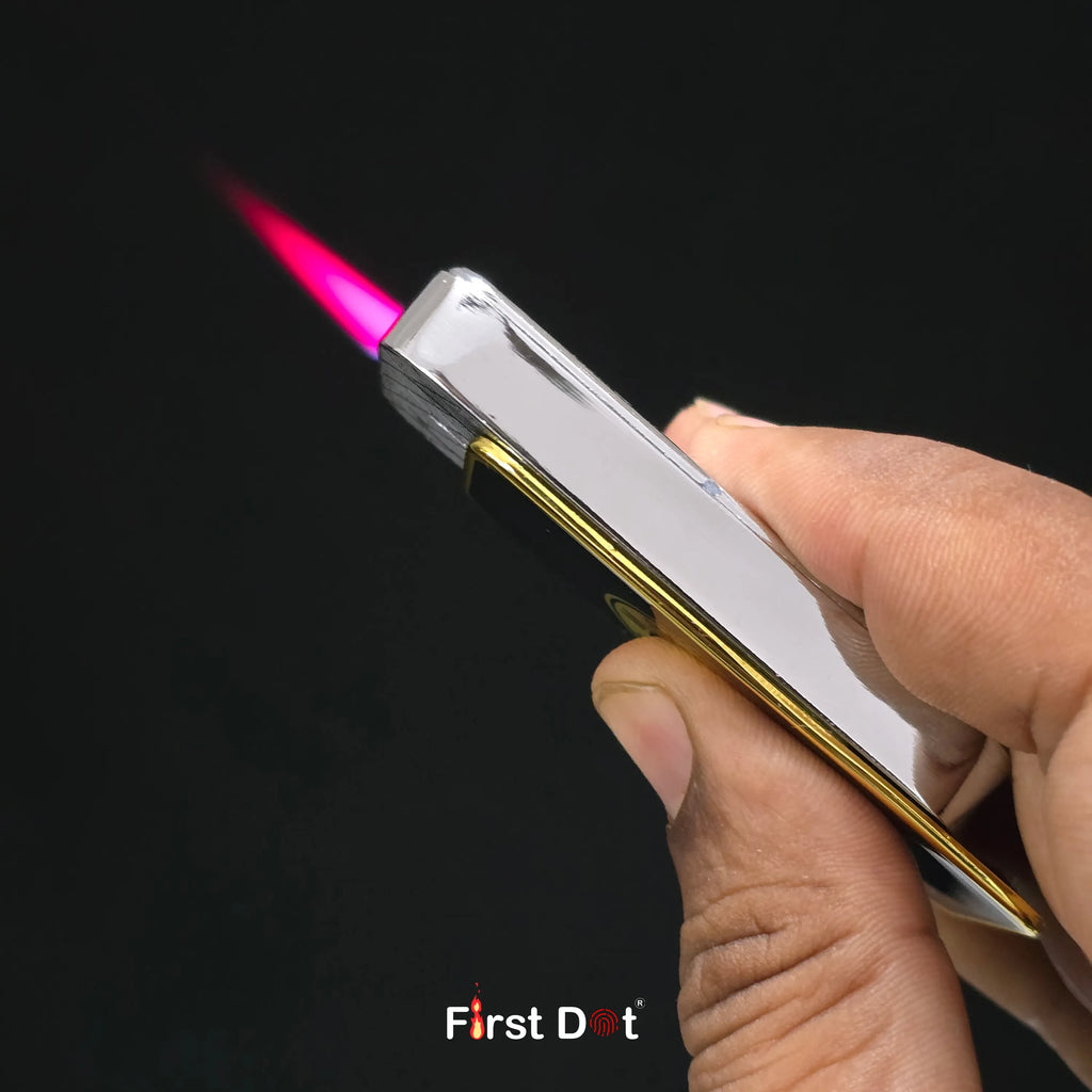 First Dot Car-Inspired Windproof Jet Lighter - Fancy Cigarette Lighter