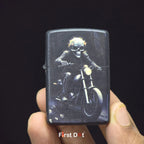 First Dot Gothic Grim Reaper & Raven Tarot Skull Lighters Pack of 2