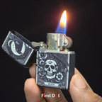 First Dot Gothic Grim Reaper & Raven Tarot Skull Lighters Pack of 2