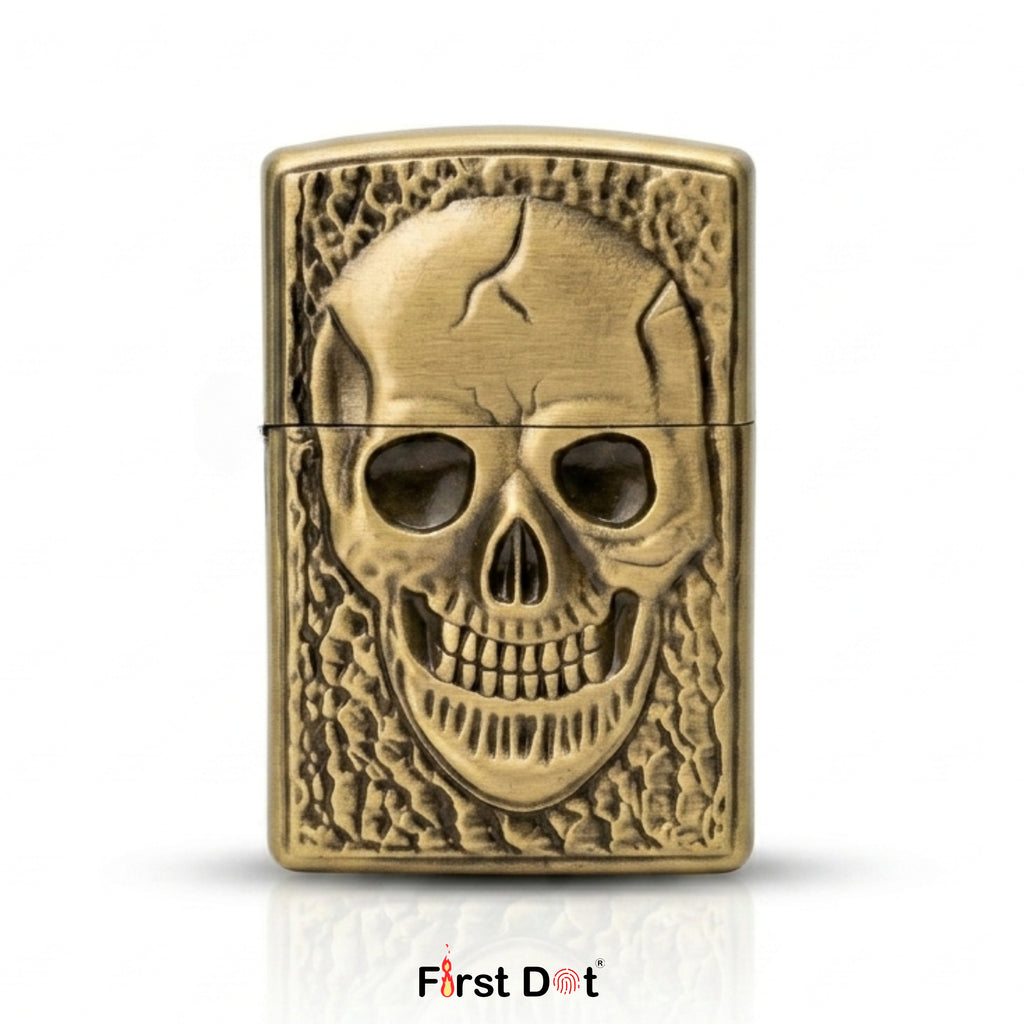 First Dot Gothic Lighter | Windproof Flip Top Lighter