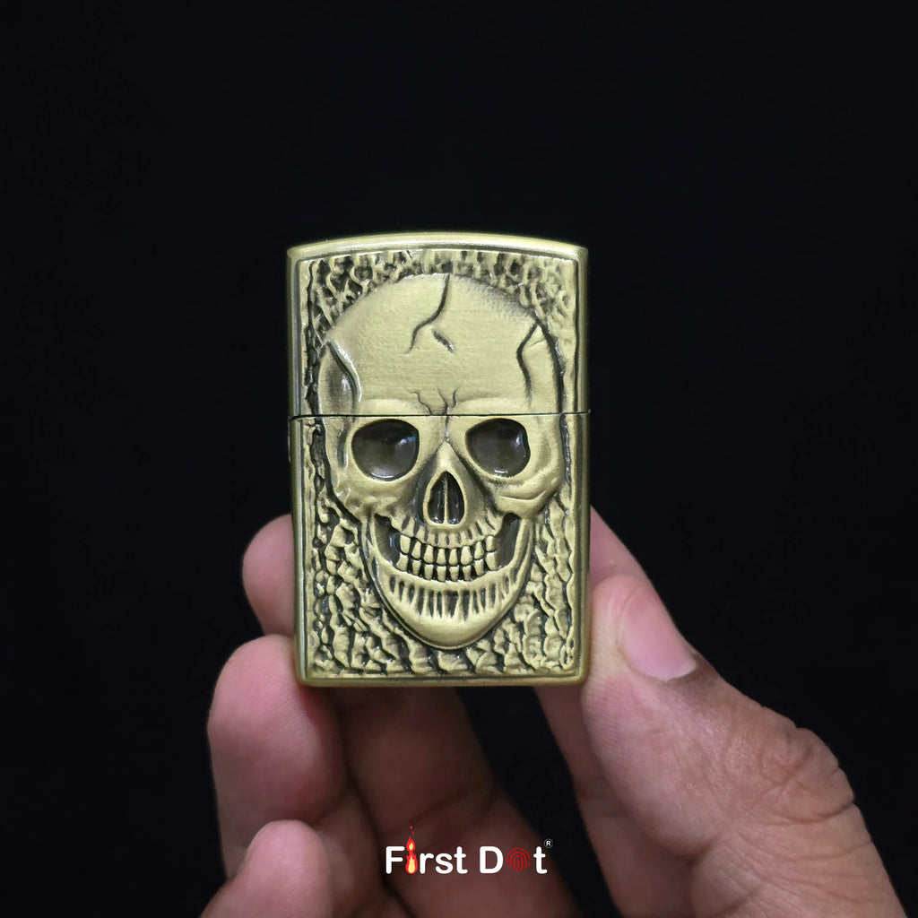 First Dot Gothic Lighter | Windproof Flip Top Lighter