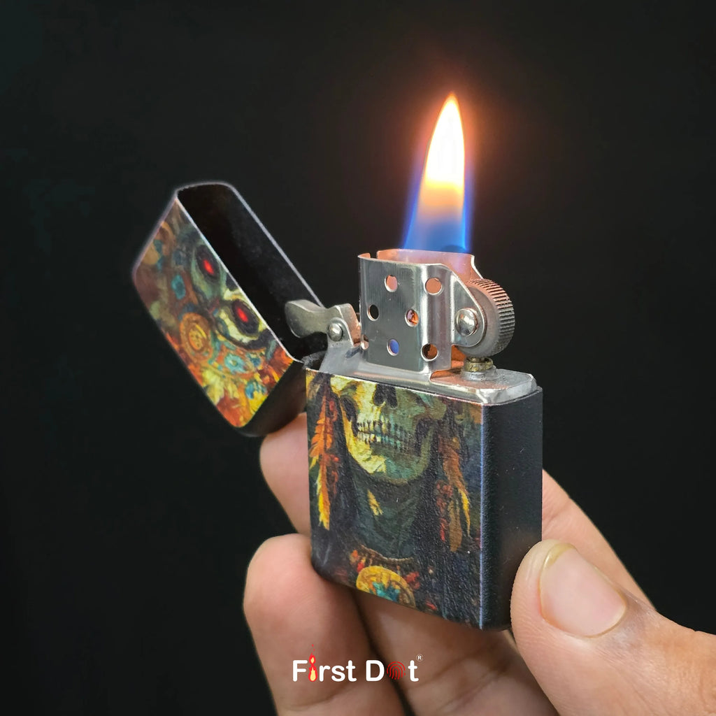 First Dot Gothic & Ancient Egyptian Lighters Pack of 2
