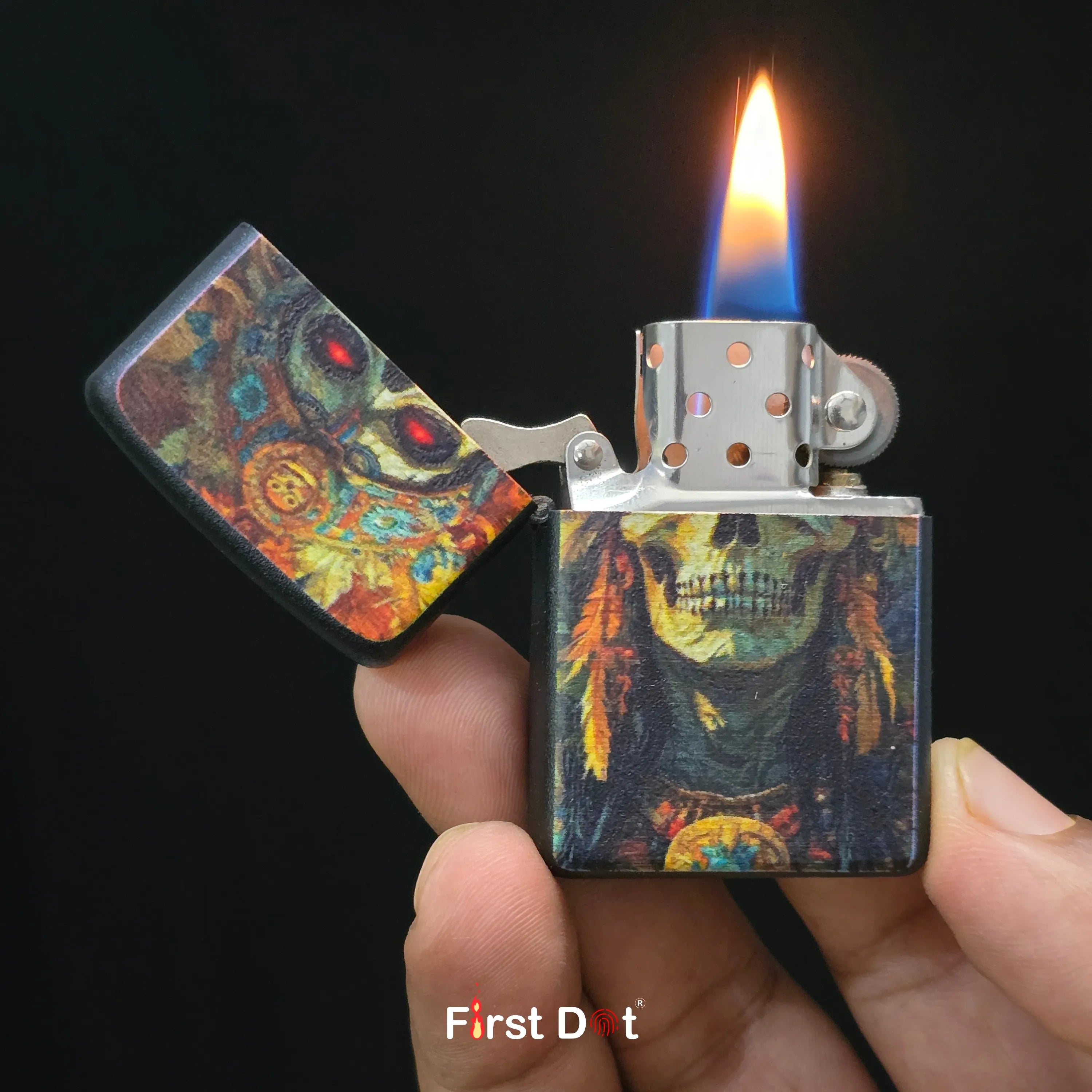First Dot Gothic & Ancient Egyptian Lighters Pack of 2