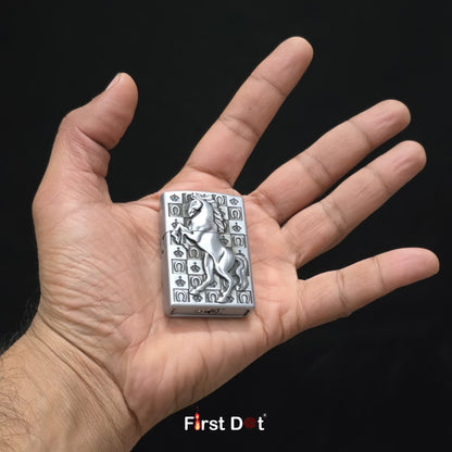 Classic Royal Horse Cig Metal Lighter