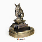 Horse Head Ashtray + Smoking Lighter