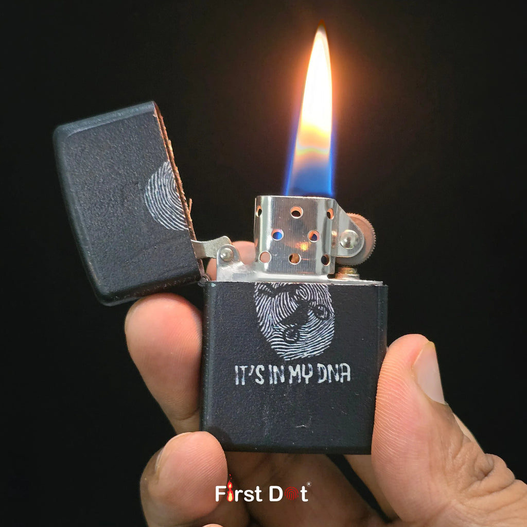First Dot It’s In My DNA & Green Muscle Car Lighters Pack of 2