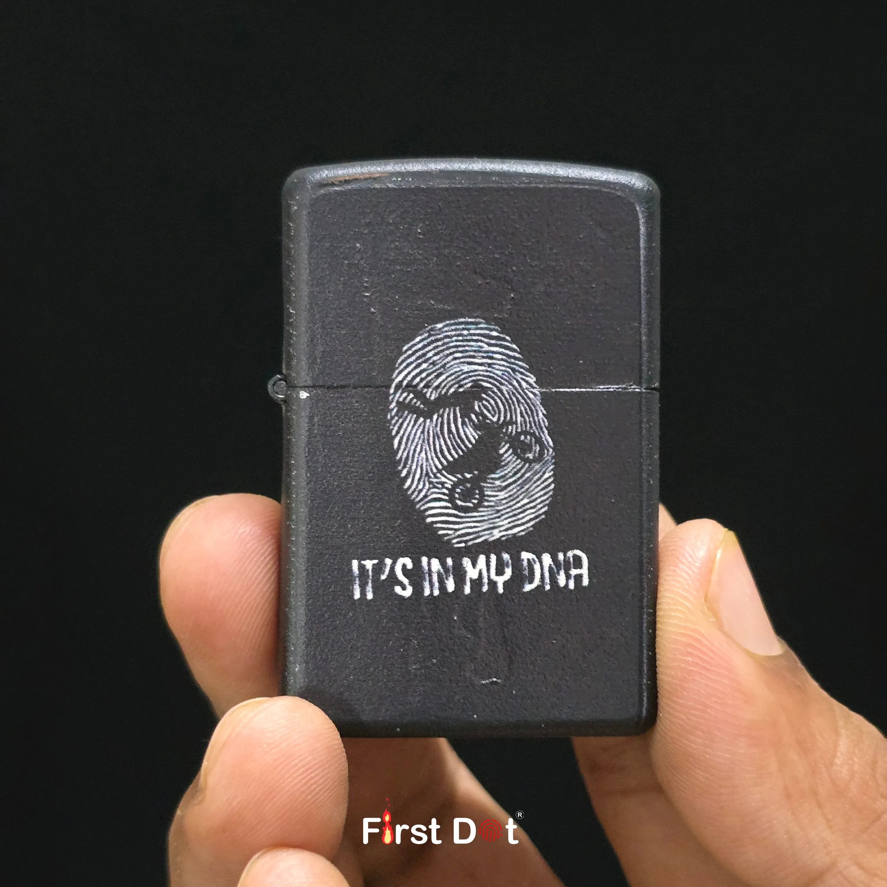 First Dot It’s In My DNA & Green Muscle Car Lighters Pack of 2