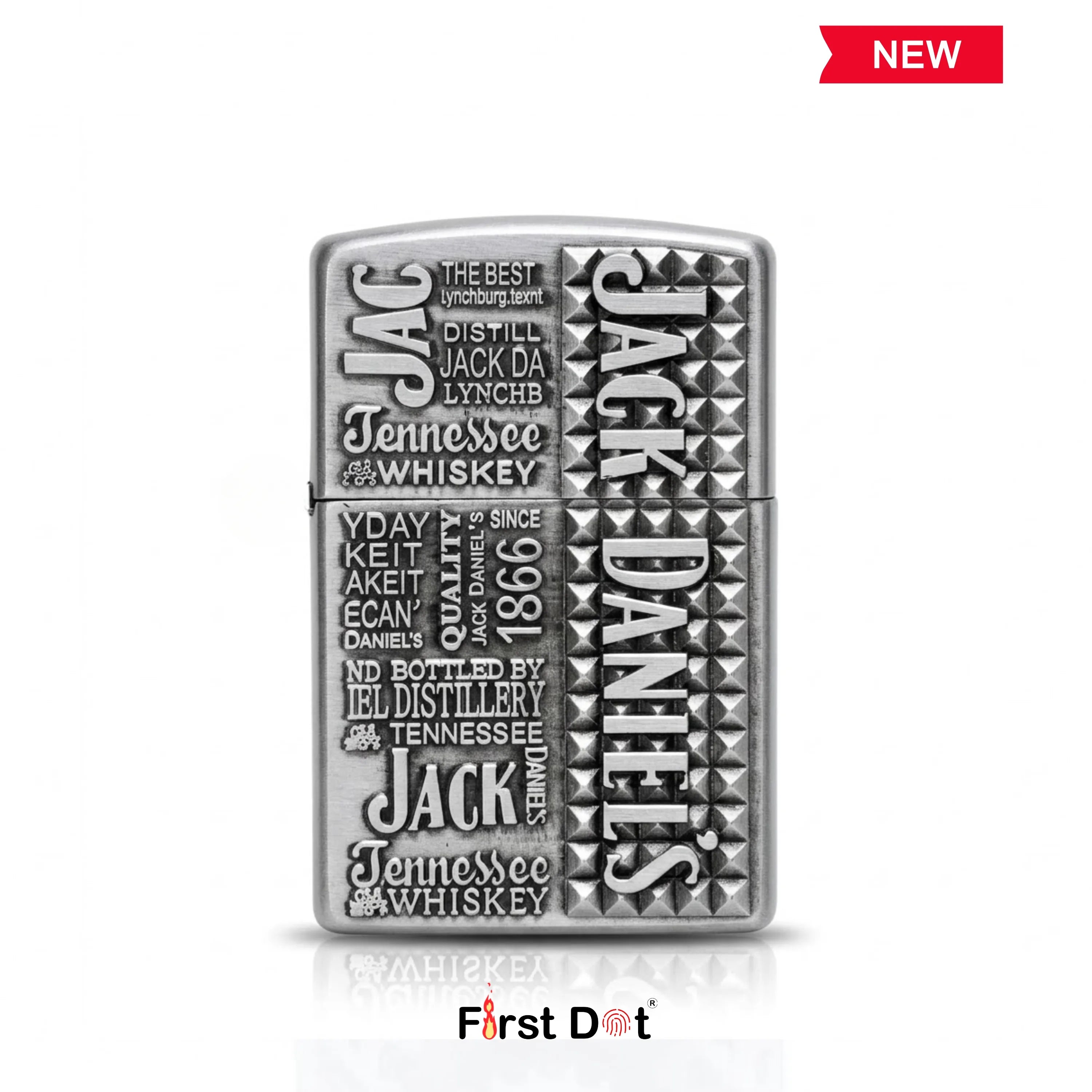 Classic Jack Daniel’s Embossed Windproof Cigarette Lighter