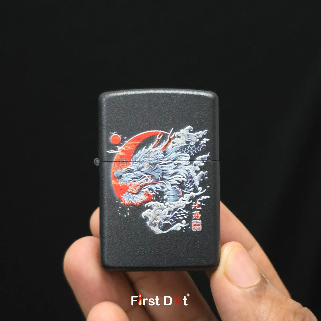 First Dot Japanese Art Dragon & Wolf Pack of 2