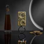 Dragon Engraved Keychain - Jet Flame Lighter