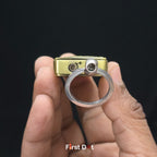 Dragon Engraved Keychain - Jet Flame Lighter