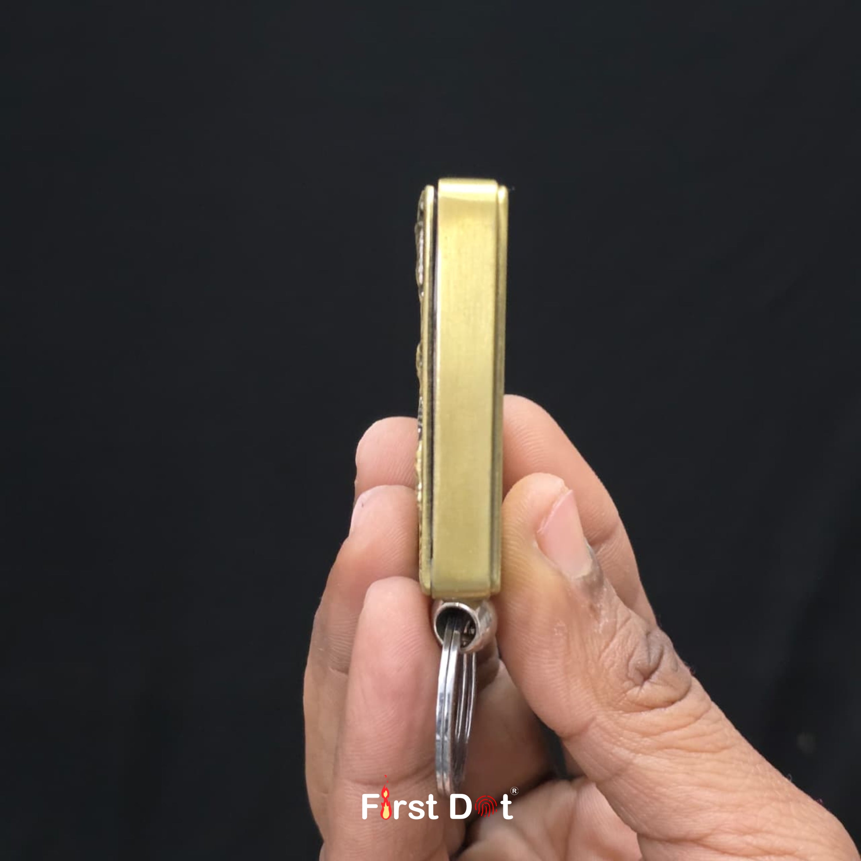 Dragon Engraved Keychain - Jet Flame Lighter