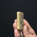 Dragon Engraved Keychain - Jet Flame Lighter