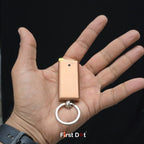 Eagle Engraved Jet Flame Keychain Lighter