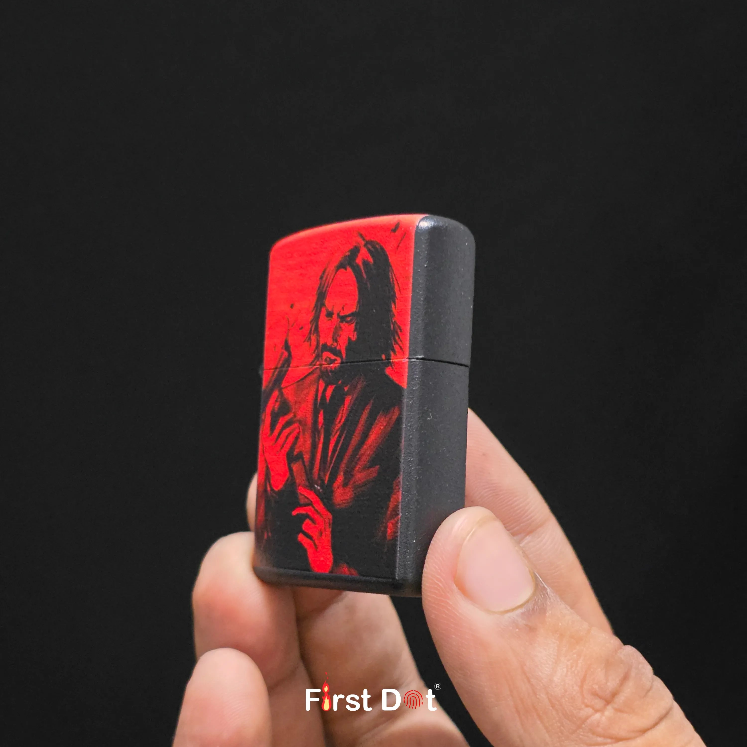 First Dot John Wick Iconic Design Movie Edition Pack of 3 Lighters